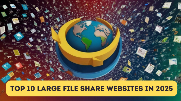 Top 10 Large File Share Websites in 2025